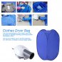 800W Portable Multifunction Electric Air Clothe Dryer Folding Drying Machine Bag