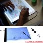A4 LED Light Stencil Art Board Box Tracing Drawing Table Tattoo Pad + Adapter