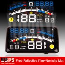 Car HUD Head Up OBD2 II Speedometer Display Projector Speeding Windshield