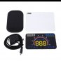 5.8"Universal Speedometer HUD Head Up MPH/KM/h Plug&Play Car Overspeed Warning