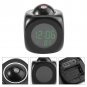 Plastic Digital Snooze Alarm Clock Display Temperature LED Laser Wall Projector