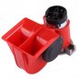 Universal DC 12V 130dB Loud Motorcycle Truck Car Snail Air Horn Dual Tone Red