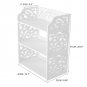3-Tier Space Saving Storage Organizer Shoes Tower Rack Shoe Shelf Free Standing
