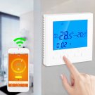 White Programmable Smart Wifi Wireless Digital Thermostat LCD Screen App Control