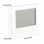 White Programmable Smart Wifi Wireless Digital Thermostat LCD Screen App Control