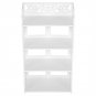 4Layer Shoe Racks Shelf Closet Organizer Free Storage Standing Space Saving US