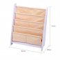 Kids Book Shelf Sling Storage Rack Organizer Bookcase Display Holder Cavnas New