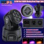 100W RGBW Stage Light LED Spot Moving Head Light DMX Disco DJ Bar Party Lighting