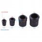 50Pcs 3mm 5mm 8mm 10mm Black Plastic LED Lamp Diode Holder Lights Socket HighQ