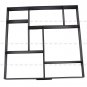 DIY Driveway Walk Paving Patio Concrete Slabs Brick Path Street Maker Mould - US