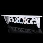3Pcs Shelf Display Floating Nesting Wall Decorative Mount Ledge Storage white
