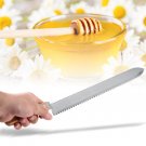 280mm Serrated Blade Honey Extractor Uncapping Knife Beekeeping Equipment DIY