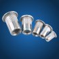 20pc M3-M8 Flat Head Blind Rivets Nuts Threaded Nutserts Rivnuts Stainless Steel