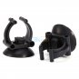 2PC Black Silicon Suction Cup Clip Sucker Holder for Aquarium Heater Tubing New