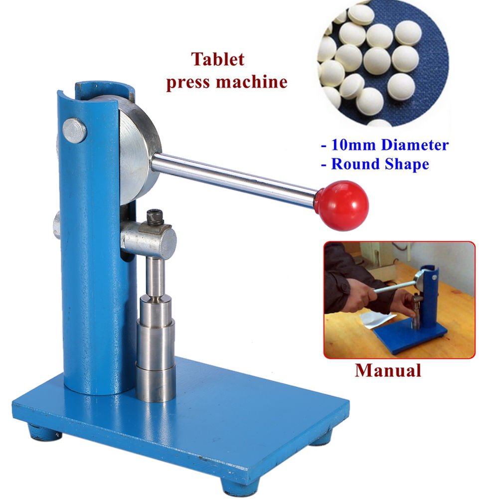 10/6mm TDP-0 Hand punch tablet press machine powder tableting machine ...