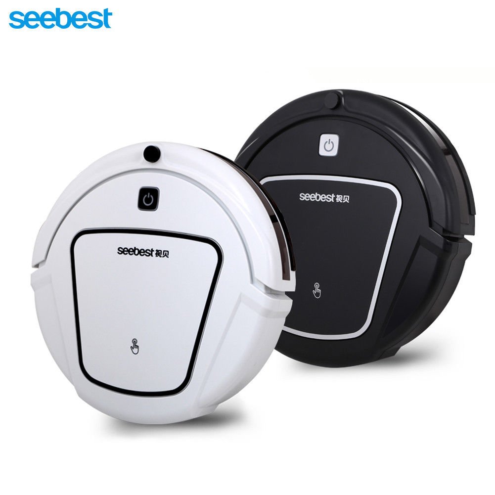 Seebest D730 Home Robot Vacuum Cleaner w/ Wet Dry Mopping Floor Clean ...