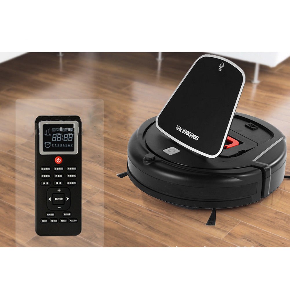 Seebest D730 Home Robot Vacuum Cleaner w/ Wet Dry Mopping Floor Clean ...