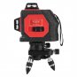 3D Laser Level 12 Line Self Leveling Outdoor 360° Rotary Cross Measure Tool
