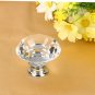 40mm 8x Diamond Clear Crystal Glass Door Pull Drawer Knob Handle Cabinet US Ship