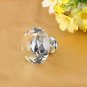40mm 8x Diamond Clear Crystal Glass Door Pull Drawer Knob Handle Cabinet US Ship