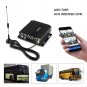 4CH Car Vehicle 4G AHD Mobile DVR SD GPS Realtime Video/Audio Recorder Remote EL