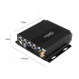 4CH Car Vehicle 4G AHD Mobile DVR SD GPS Realtime Video/Audio Recorder Remote EL