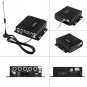 4CH Car Vehicle 4G AHD Mobile DVR SD GPS Realtime Video/Audio Recorder Remote EL