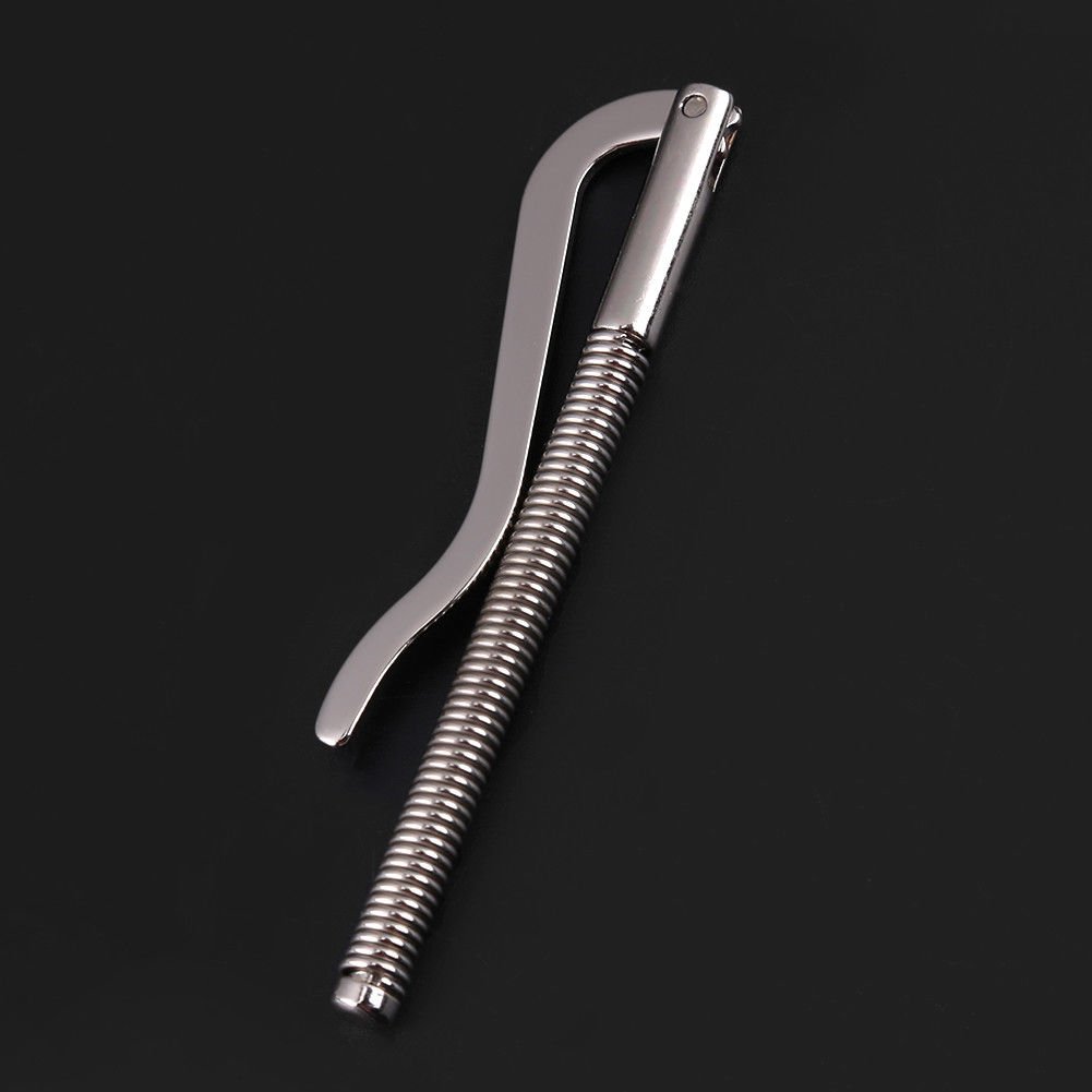 5Pcs Steel Bifold Spring Clamp Money Clip Bar Wallet Cash Holder Replacement coi