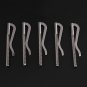 5Pcs Steel Bifold Spring Clamp Money Clip Bar Wallet Cash Holder Replacement coi