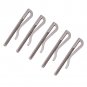 5Pcs Steel Bifold Spring Clamp Money Clip Bar Wallet Cash Holder Replacement coi