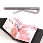 5Pcs Steel Bifold Spring Clamp Money Clip Bar Wallet Cash Holder Replacement coi
