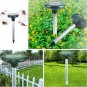 4 Ultrasonic Sonic Yard Solar Power Mouse Mice Mole Insect Pest Rodent Repeller