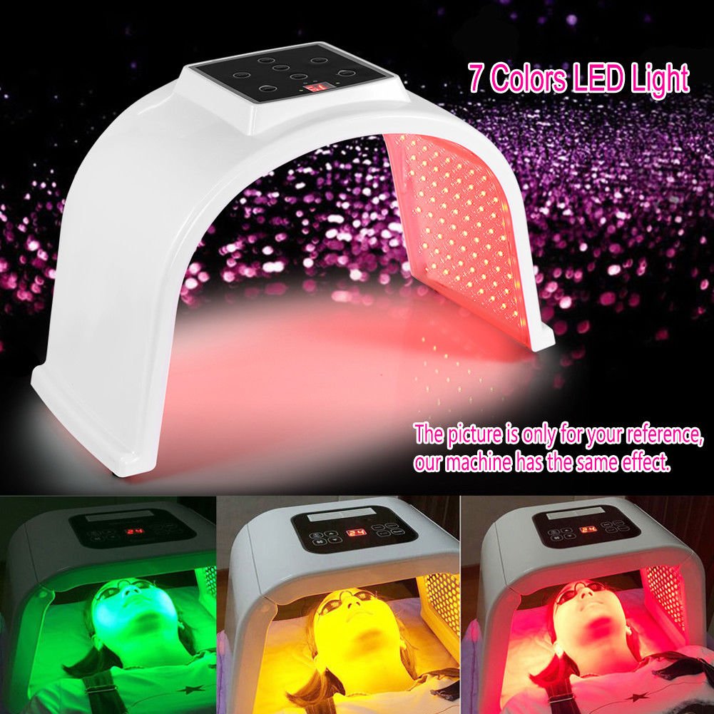 Newest 7 Colors Light PDT LED Therapy Acne Freckle Removal Whitening Machine MR
