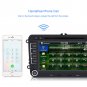 2 Din 7" Car DVD Player GPS Navigation Bluetooth for VW LCD Display Universal