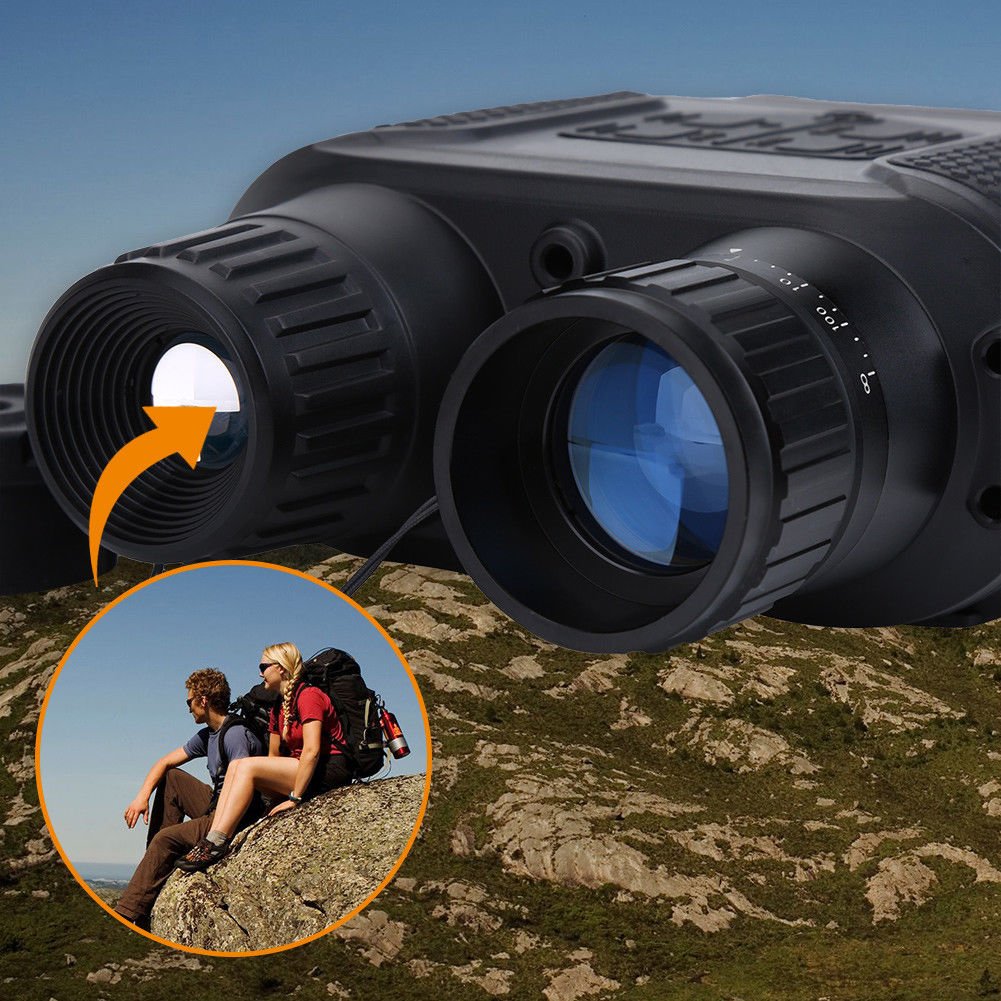 7x31 Night Vision Binocular HD Infrared Hunting Trail Telescope 2X 400m/1300ft