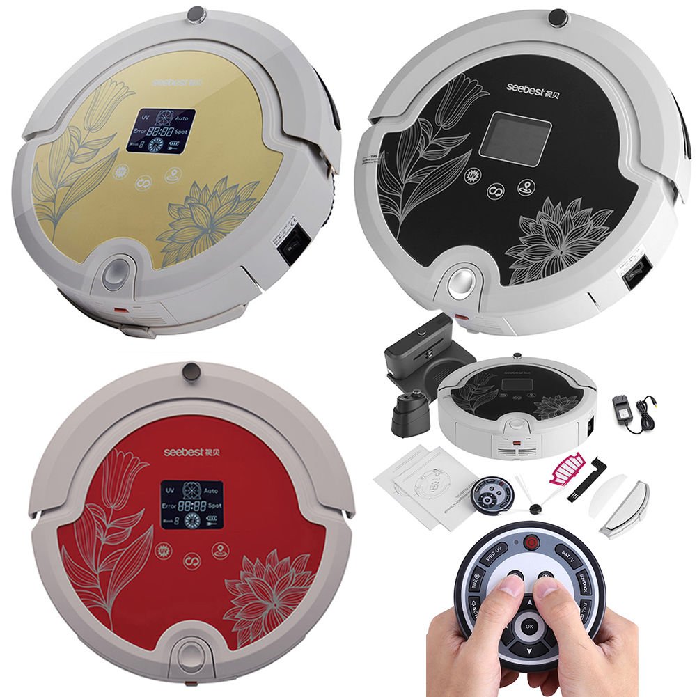 Seebest C571 Smart Cleaning Vacuum Robot Auto Microfiber Dust Cleaner Sweeping