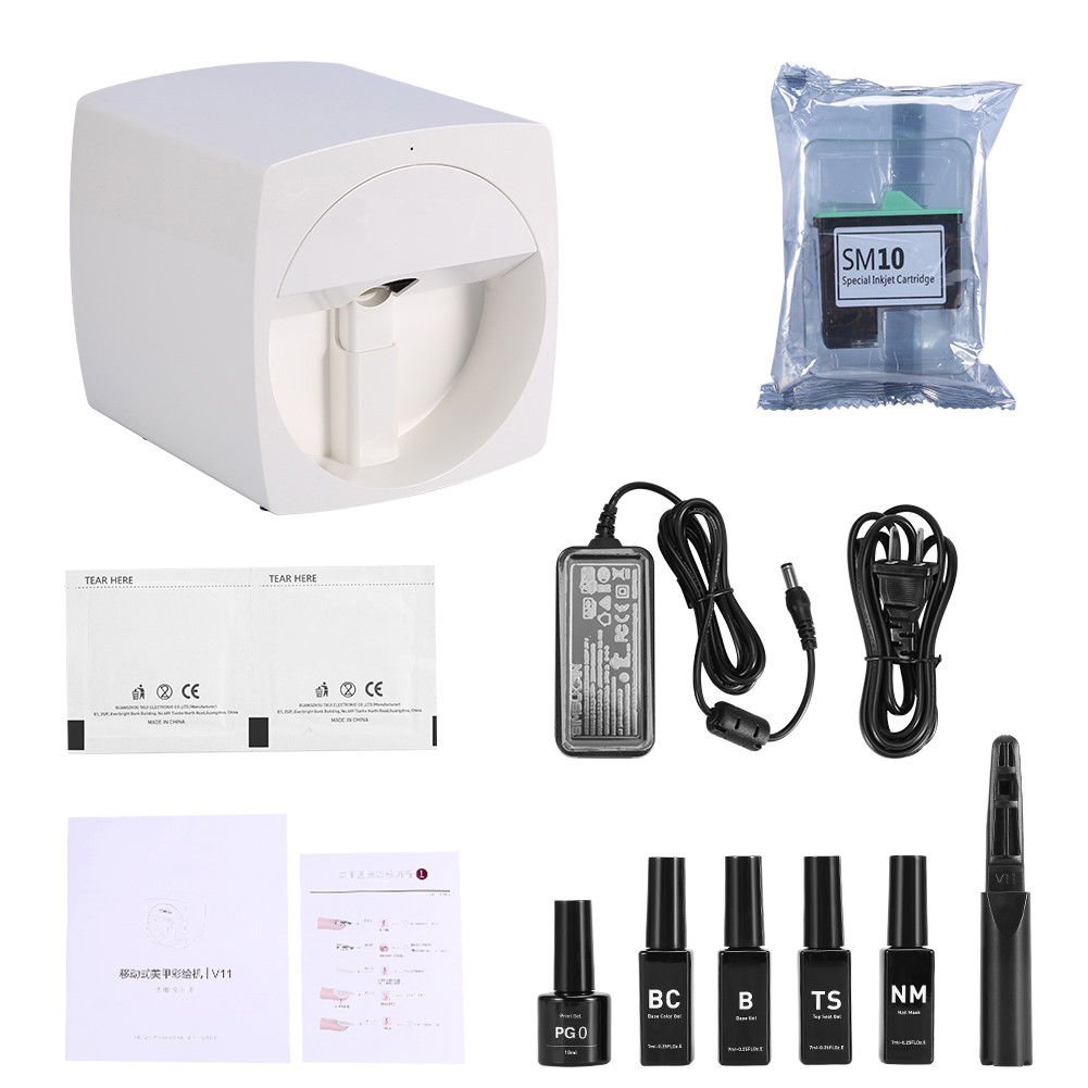 New Nail Printer Machine Transfer Picture + Design (Iphone+ Android Mobile)