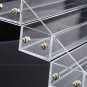 4 Tier Acrylic Makeup Nail Polish Storage Organizer Rack Display Stand USA