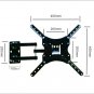 Full Motion TV Wall Mount Swivel Bracket 14 32 40 42 46 Inch LED LCD Flat Screen