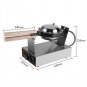 1.4KW Electric Nonstick Egg Maker Oven Waffle Eggettes Baker Pan Machine Tool