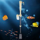 Aquarium Fish Tank Gravel Vacuum Siphon Cleaner Pump Water Syphon Filter Battery