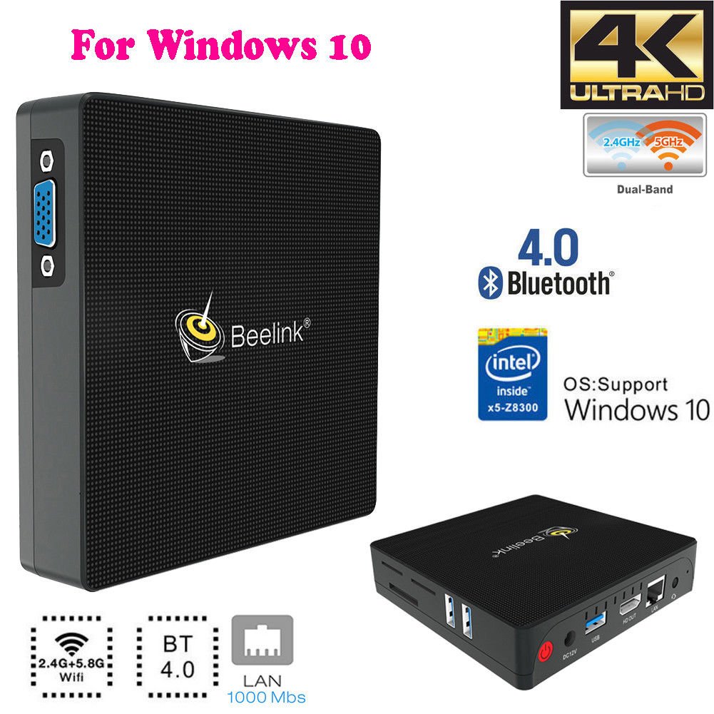 Beelink M1 4K BT 64 Bit Mini PC Intel N3450 CPU WIFI 1000M PC Support For Win10