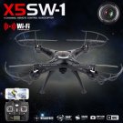 Upgraded X5SW-1 Wifi FPV Camera Drone 2.4Ghz RTF 4CH RC Quadcopter Black Gifts