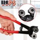 200mm Glass Mosaic Cut Nippers Ceramic Tile Wheel Wheeled Cutter Pliers Tool US