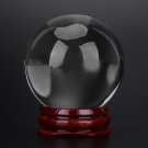 Asian Rare Quartz Natural Magic Crystal Ball Healing Sphere 50mm with Stand coi