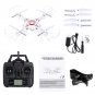X5SW-1 Wifi RTF 2.4G 4CH RC Helicopter Camera Drone w/h HD Camera FPV XAMS White