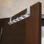 Bedroom Bathroom Kitchen Over Door 6 hook Clothe Coat Towel Hanger Rack US