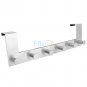 Bedroom Bathroom Kitchen Over Door 6 hook Clothe Coat Towel Hanger Rack US