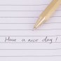 Retro Brass Pen Handmade Metal Outdoor Tactical Copper Pen for Birthday Gift