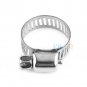 10pcs Adjustable 8-25mm 201 Stainless Screw Drive Hose Clamp Fuel Line Worm Clip